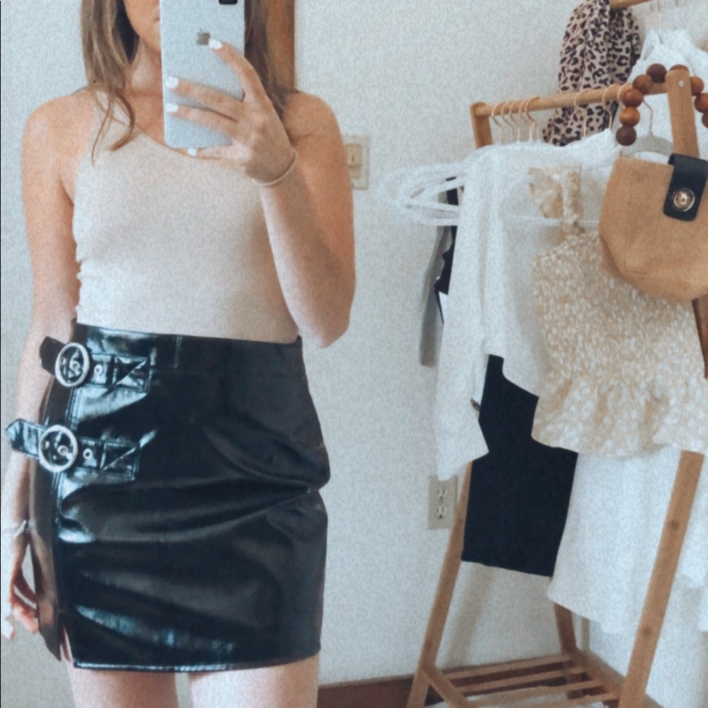The Kaleigh Biker Skirt